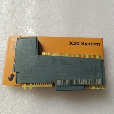 X20AO4622 B&amp;R X20 System PLC I / O Module 4 مخرجات تناظرية ± 10 فولت أو من 0 إلى 20 مللي أمبير / 4 إلى 20 مللي أمبير