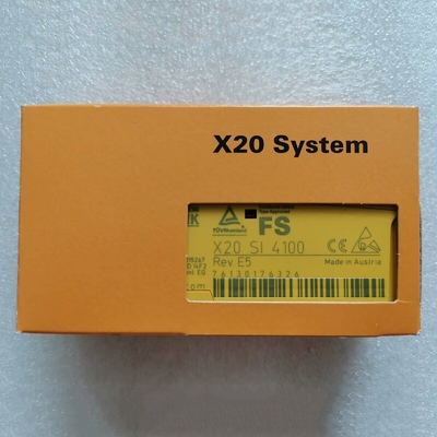 X20SI4100 B&amp;R X20 PLC SYSTEM I / O Module 4 النوع A المدخلات الرقمية 4 مخرجات النبض 24 VDC