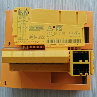 X20SI4100 B&amp;R X20 PLC SYSTEM I / O Module 4 النوع A المدخلات الرقمية 4 مخرجات النبض 24 VDC