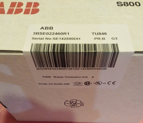 ABB TU846 3BSE022460R1 Advant 800xA دعم إدخال / إخراج إضافي. التثبيت الرأسي للوحدات