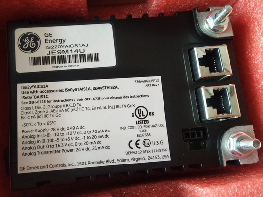 GE IS220YAICS1A جنرال إلكتريك IS200 GE PAC المضافات التناظرية في المخزون