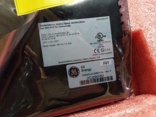 GE IS420UCSBH1A Mark VIe نظام تحكم سلامة جهاز التحكم GE Series Module