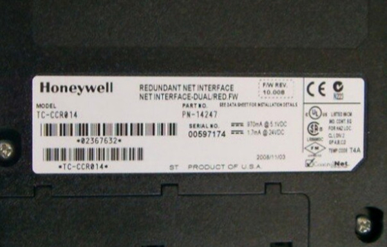 TC-CCR014 Honeywell Redundant Net Interface Module Brand New In Stock
