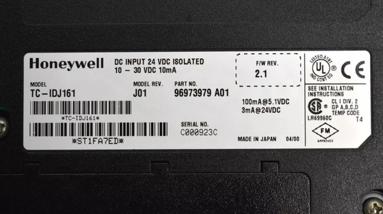 TC-IDJ161 Honeywell وحدات المدخلات الرقمية وحدات التيار المباشر المنفصلة في المخزون