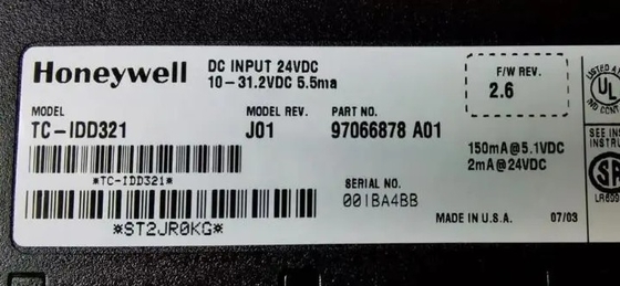 TC-IDD321 Honeywell C200 PLC Module Experion LS مواصفات الإدخال والخروج