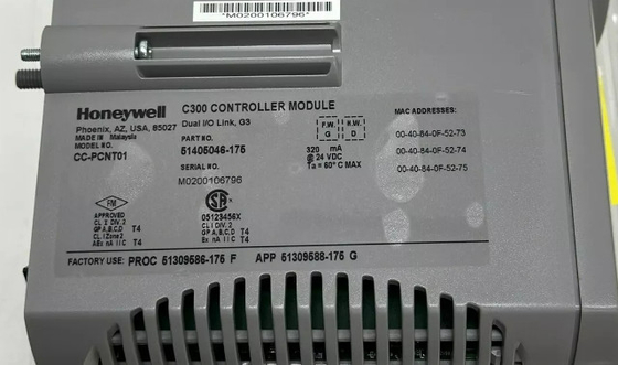 وحدة تحكم CC-PCNT01 Honeywell C300 أجزاء DCS وحدة PLC