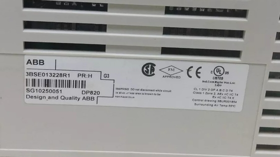 ABB DP820 3BSE013228R1 عداد النبضات RS-422 وحدة DCS أجزاء في المخزون