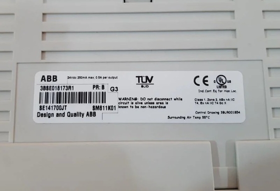 ABB SM811K01 3BSE018173R1 وحدة الوحدة المركزية لمعالجة السلامة