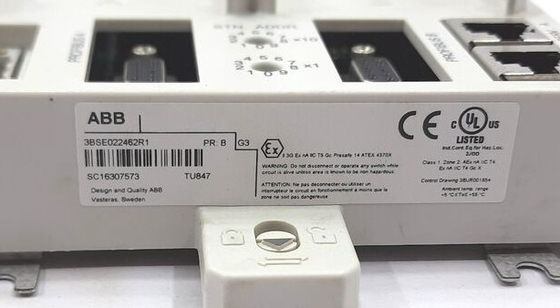 ABB TU847 3BSE022462R1 وحدة إنهاء الوحدة S800 وحدة إدخال / إخراج في المخزون
