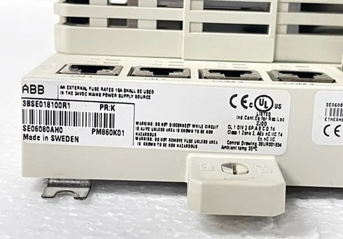 ABB PM860K01 3BSE018100R1 مجموعة وحدات المعالجة AC 800M وحدات تحكم بسيط في المخزون