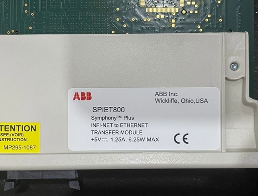 ABB SPIET800 INFI-Net Ethernet وحدة نقل CIU وحدة الاتصال