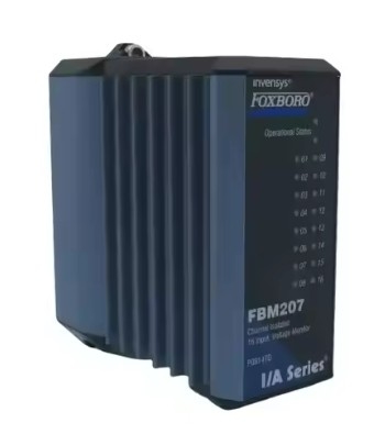 فوكسبورو FBM207 مراقبة الجهد / وحدات مدخل حس الاتصال يدعم 16 إشارة مدخل منفصلة