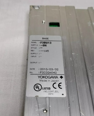 F3BU13-0NS1 YOKOGAWA وحدات الإدخال والإخراج الأساسية التي تستوعب وحدات مختلفة 13-سلاوت
