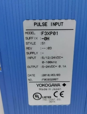 F3XP01-0HS1 YOKOGAWA وحدات عداد عالية السرعة متعددة التحكم بدون نطاق