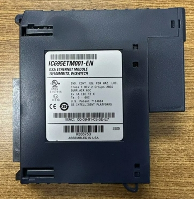 IC695ETM001 GE وحدة واجهة Ethernet PACSystems RX3i وحدة تحكم لشبكة Ethernet
