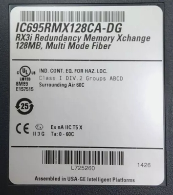 IC695RMX128 أنظمة GE PAC RX3i وحدة تغيير الذاكرة Xchange