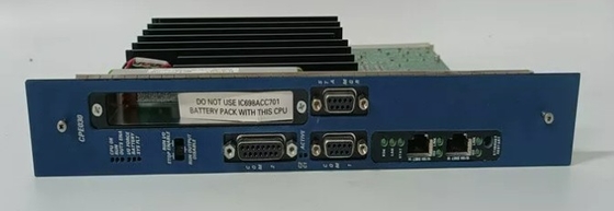 IC698CPE030 وحدة المعالجة المركزية GE CPU تتواصل مع I/O ووحدة الخيار الذكي