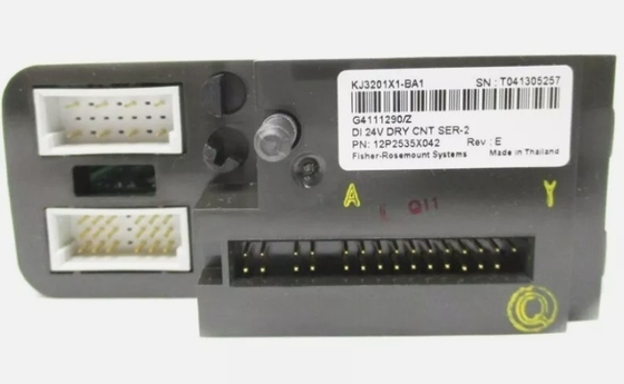 بطاقة KJ3201X1-BA1 Emerson EPRO DI 8-Channel 24 VDC Dry Contact Series 2