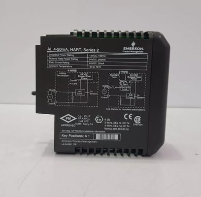 KJ3222X1-BA1 إيمرسون EPRO AI 8 CH 4-20mA HART CARD SERIES 2