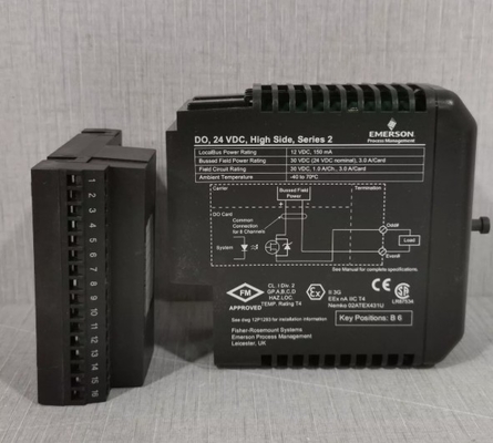 KJ3201X1-EA1 إمرسون الحمراء المنفصلة محطة الكتلة