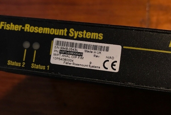 10P54080004 إميرسون 16 نقطة الناتج التناظري وحدة واجهة المجال