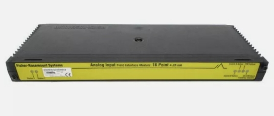 10P57700005 لوحة واجهة إيمرسون المدخلات التناظرية 16 نقطة 4-20 mA