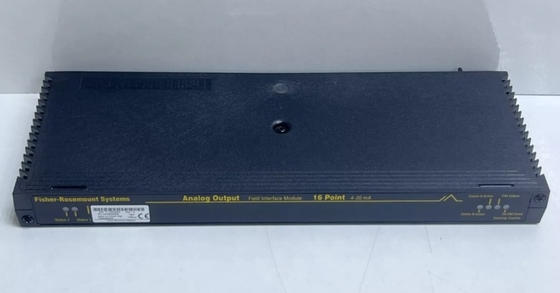 10P59600005 لوحة واجهة إيمرسون المدخلات التناظرية 16 نقطة 4-20 mA