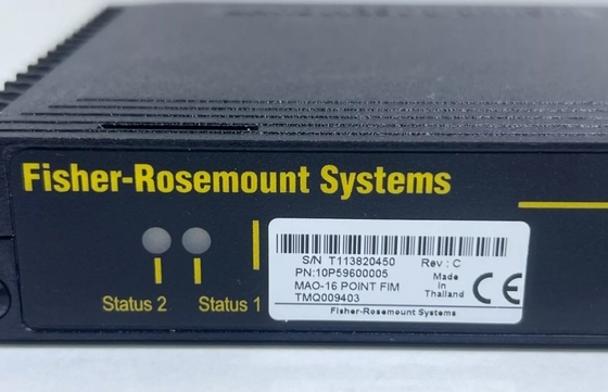 10P59600005 لوحة واجهة إيمرسون المدخلات التناظرية 16 نقطة 4-20 mA