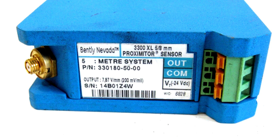 330180-50-00 Bently Nevada Proximitor Sensor 3300 XL 5/8 MM وحدة معالجة مسبقة