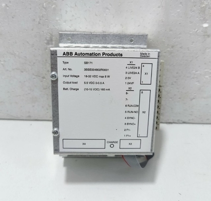 SB171 3BSE004802R1 إمدادات الطاقة الاحتياطية ABB 12V 4 Ah لأنظمة التحكم الصناعية