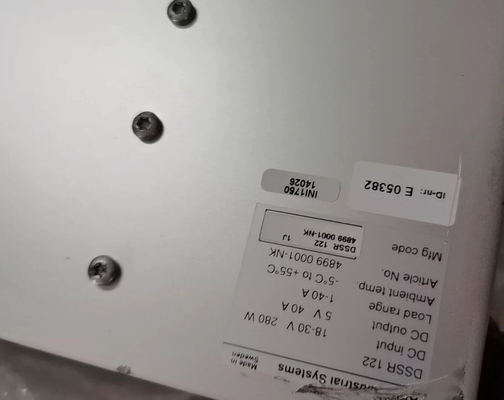 DSSR122 48990001-NK ABB وحدة إمدادات الطاقة 24 VDC أنظمة أتمتة وحدات PLC