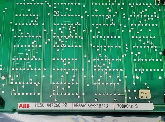 70BA01C-S HESG447260R2 ABB الحافلة نهاية وحدة التحكم في I / O والاتصالات