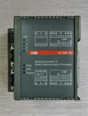 07MK92 GJR5253300R1161 ABB وحدة الاتصال 4 واجهات متسلسلة
