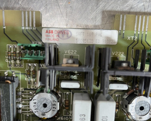 SAFT 169 PAC 58095125 ABB PULSEAMPLIF. لوحة