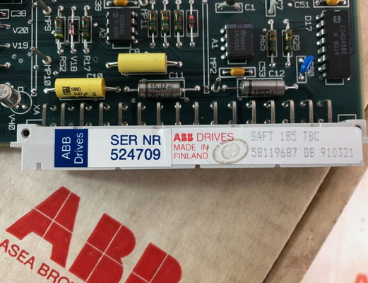 SAFT 185 TBC 58119687 ABB لوحة الكتل النهائية
