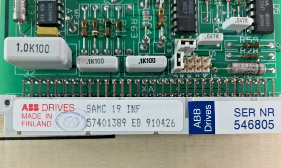 SAMC 19 INF 57401389 بطاقة واجهة Abb Microprocessor