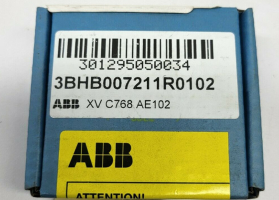 XVC767AE102 3BHB007209R0102 وحدة محرك التردد المتغير ABB ABB