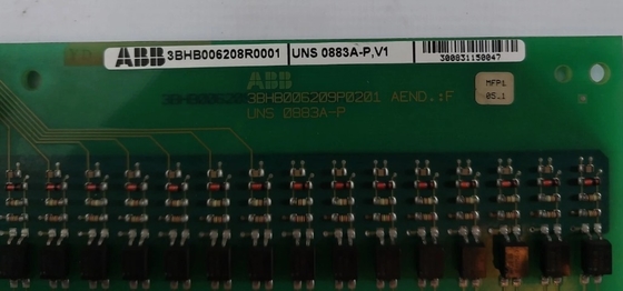 UNS 0883A-P، V1 3BHB006208R0001 ABB PCB سريع الإدخال / الخروج