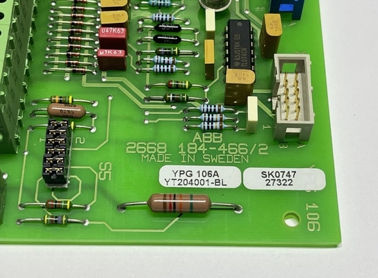 YPG106A YT204001-BL ABB محطة الدخول التناظرية