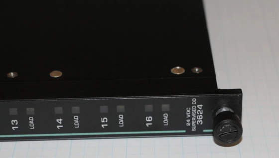 Invensys Triconex 3624 وحدة الخروج الرقمية المشرف عليها