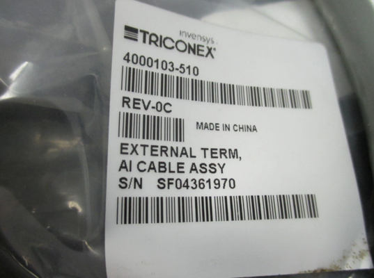 4000103-510 Invesys Triconex كابل