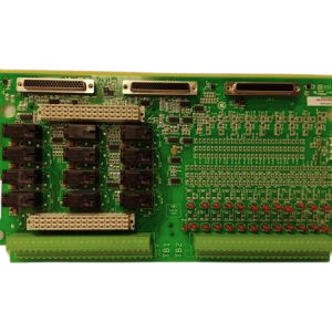 GE Mark VI Discrete Input/Output Terminal Board with 24 Channels and 16-145 V DC Wetting Voltage