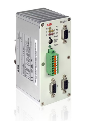 ABB RLM01 PROFIBUS وحدة ربط إضافية مع إعادة إشارة PROFIBUS DP الزائدة وتبديل الخط التلقائي