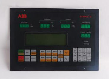 CMA130 3DDE300410 ABB العرض الصناعي اللوحة الأمامية Synpol D النظام متوافق 16 * 16 * 12 سم