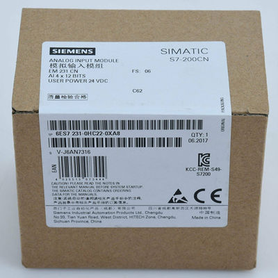 siemens 6es7231-0hc22-0xa8 simatic siemens s7-1200 cpu CN EM 231 وحدة وحدة الإدخال التناظرية