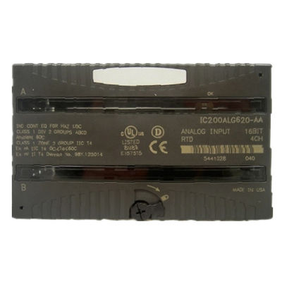 Ic200alg620 Rtd وحدة الإدخال التناظرية في Plc Ge Fanuc Versamax