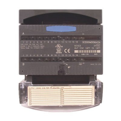 IC200CHS025 GE Fanuc PLC حامل إخراج المدخلات بنمط الربيع المضغوط