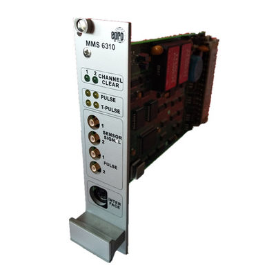 EPRO MMS 6310 نظام مراقبة نبض المفتاح ثنائي القناة MMS6310 نظام التحكم Dcs