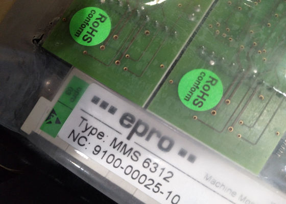 نظام التحكم الموزع MMS6312 Dcs Epro Mms 6312 مراقب سرعة الدوران ثنائي القناة