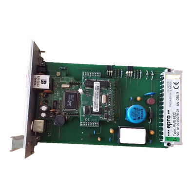 MMS 6822 نظام التحكم الموزع Emerson EPRO MMS6822 للأتمتة الصناعية